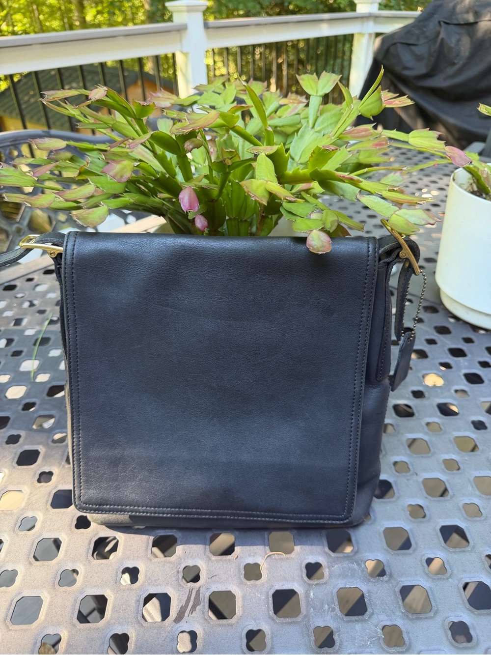 Coach Monterey Flap Crossbody (Style #9829)— VG Interior and Original Coach Tag